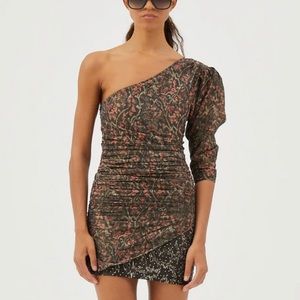 Maria Cher Villafranca Lia One Shoulder Dress